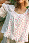 On Holiday Top // Dottie *PREORDER 7/30*