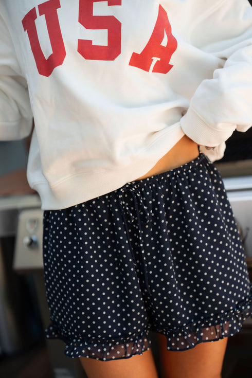 Poppy Short // Navy