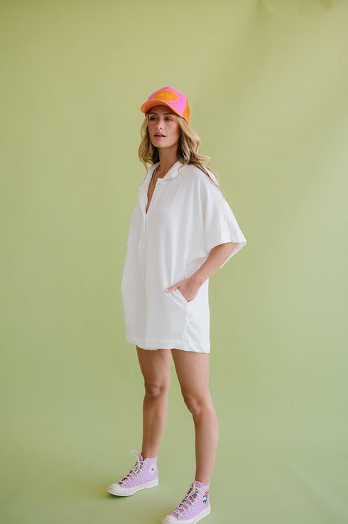 Summer BFF Romper // White