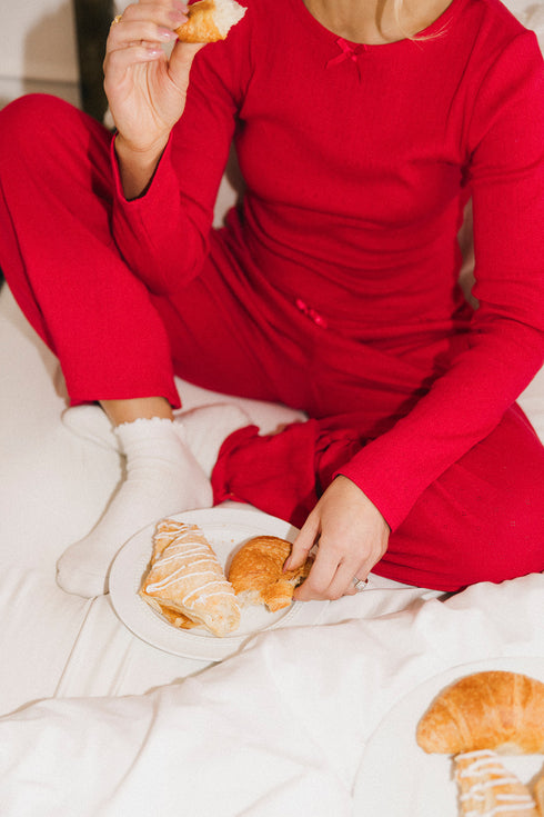 Dreamgirl Pointelle Pant // Holly *COCO EXCLUSIVE*