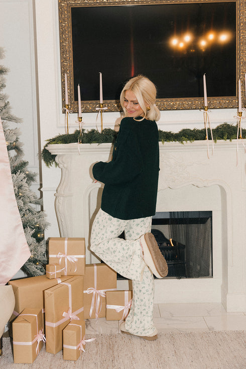 Morning Magic Sweater // Pine