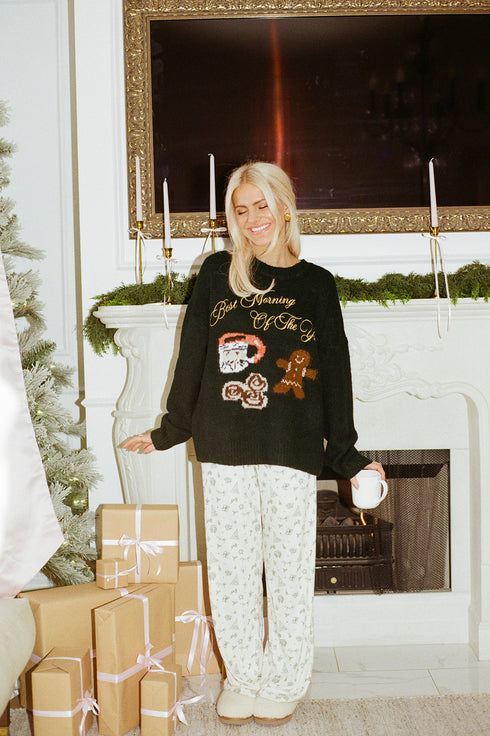 Morning Magic Sweater // Pine