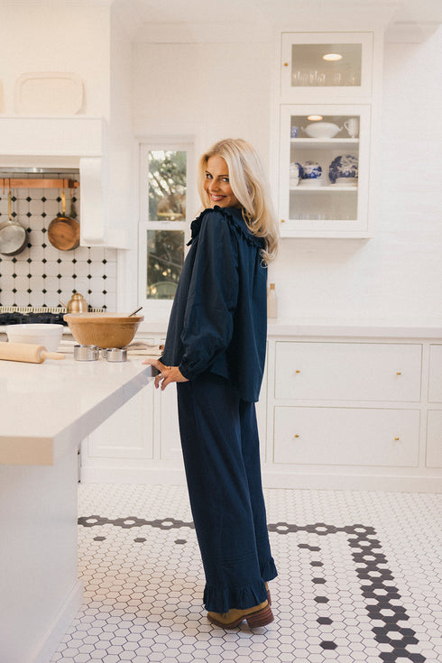 The Lucy Top // Navy