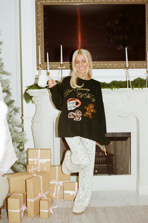 Morning Magic Sweater // Pine