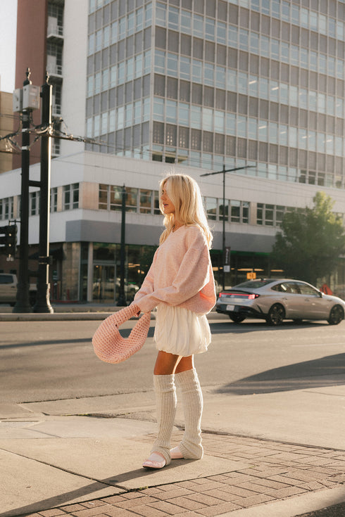 Studio Sweater // Blush