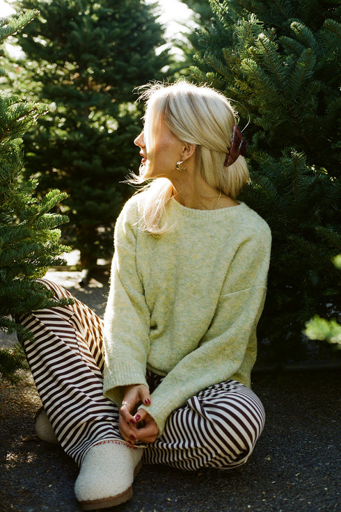 Season Stripes Pant // Cocoa