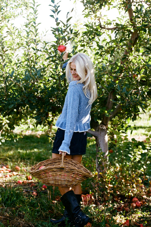 Autumn Cardigan // Powder Blue