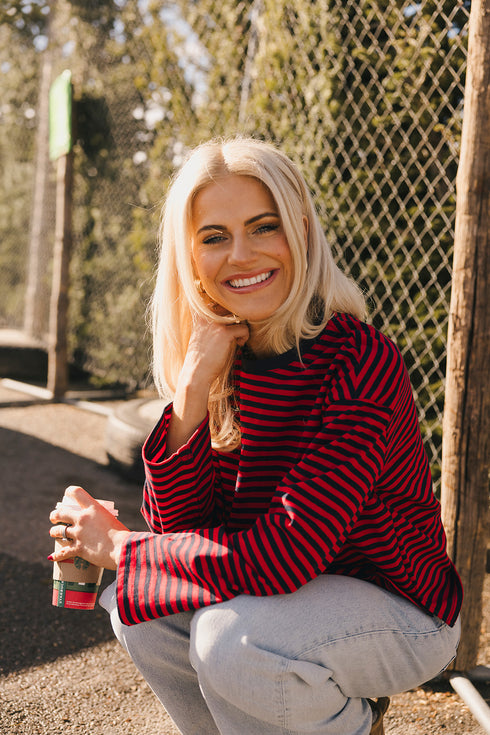 Whitman Tee // Cherry