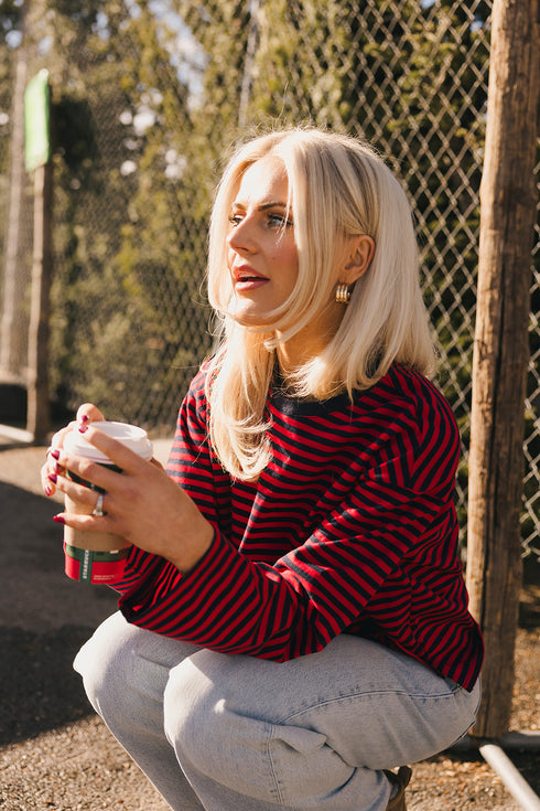 Whitman Tee // Cherry