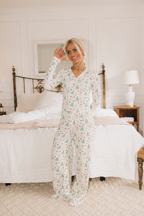 Slumber Pant // Holly Jolly