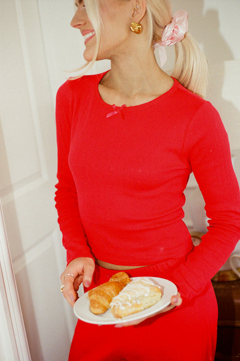 Dreamgirl Pointelle Top // Holly *COCO EXCLUSIVE*