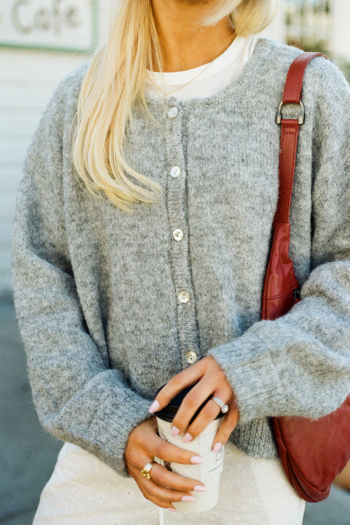 Bloom Cardigan // Grey