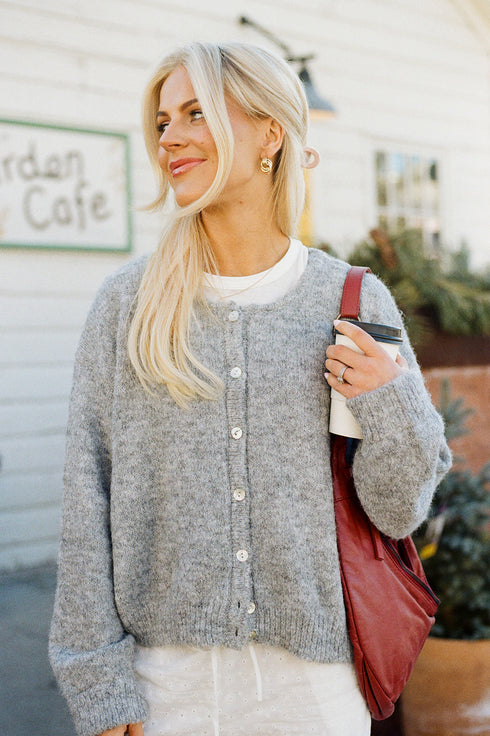 Bloom Cardigan // Grey