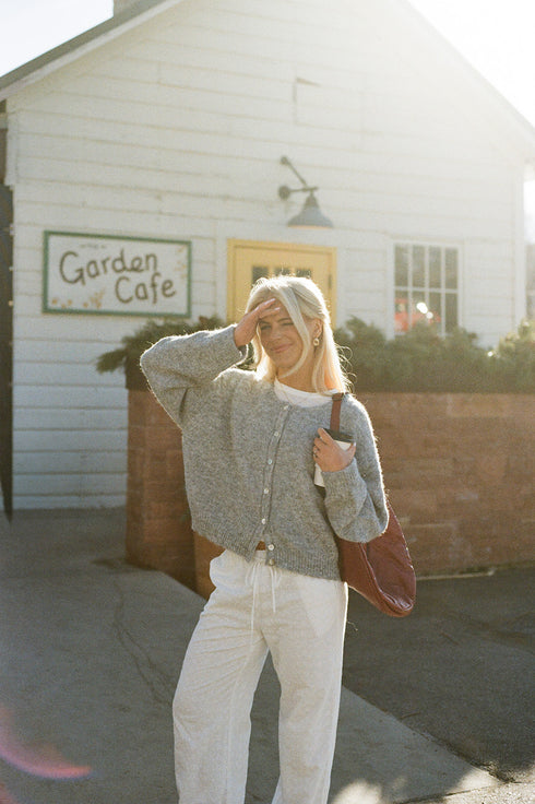Bloom Cardigan // Grey