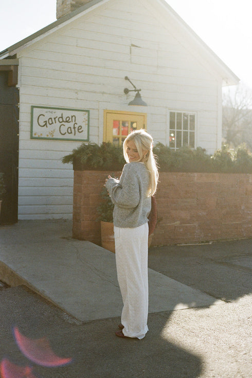 Bloom Cardigan // Grey