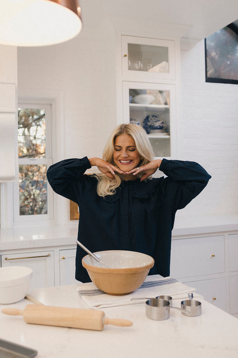 The Lucy Top // Navy