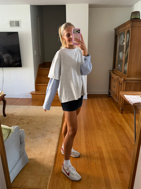 Cabin Club Tee // Grey