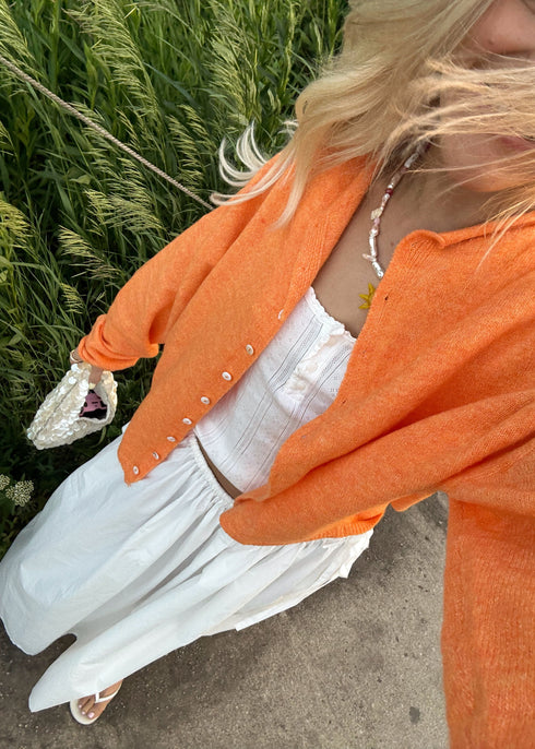 Coco Cutie Cardigan // Clementine