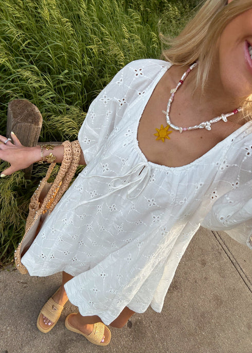 Golden Summer Romper