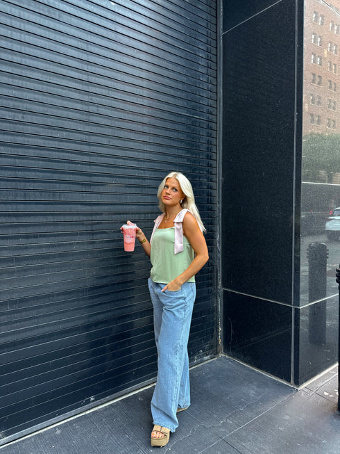 Flirty & Thriving Bow Top