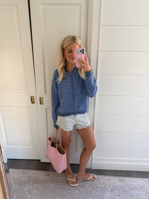 Club Cutie Zip-Up // Ocean