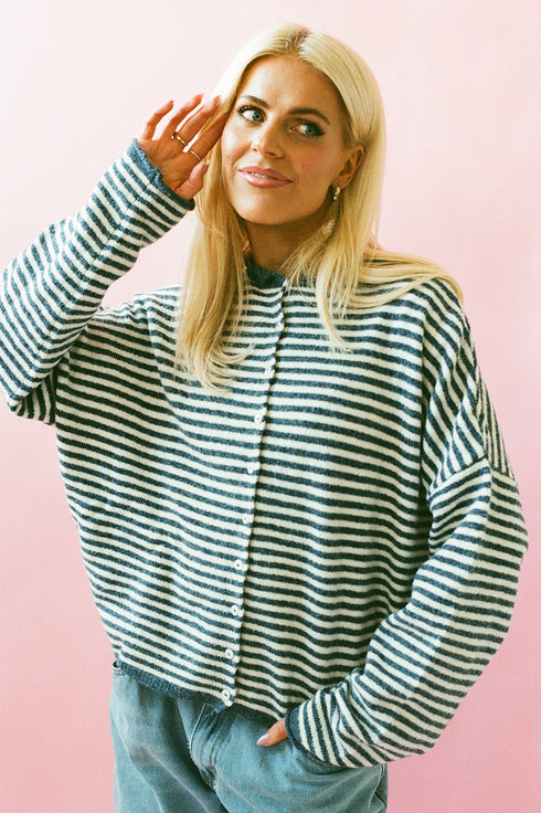 Coco Cutie Cardigan // Denim