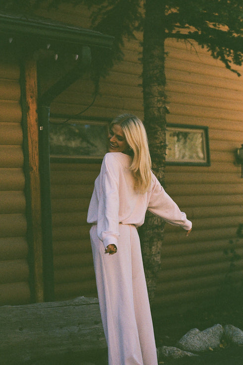 Daydream Crewneck // Rose