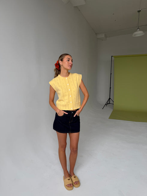 Vivi Vest // Butter