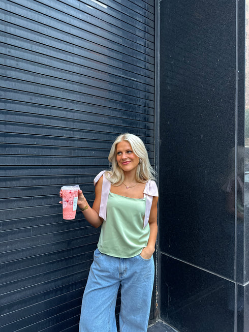 Flirty & Thriving Bow Top