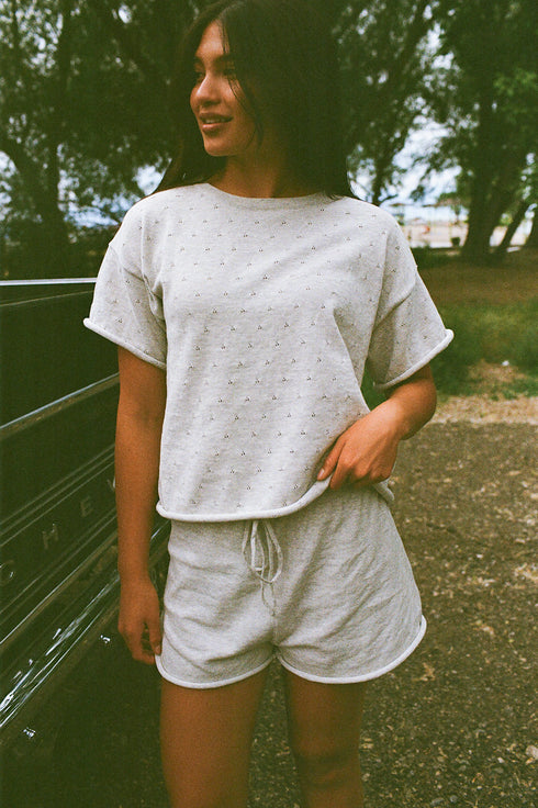 On Repeat Knit Set // Cloud