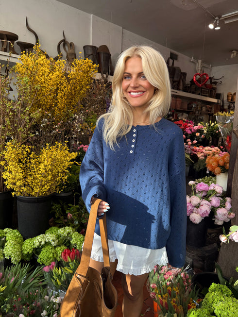 Everyday Pointelle Cutie // Denim
