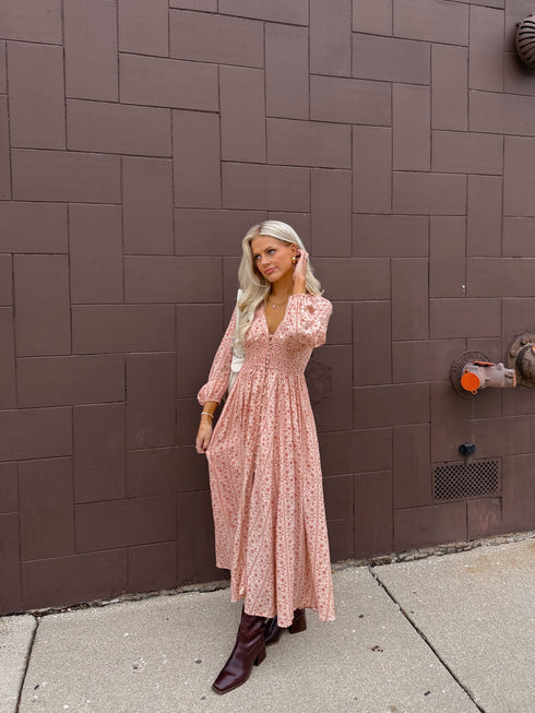 Pocket Full of Sunshine Dress // Mauve *RESTOCKED*