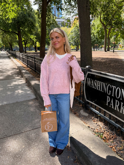 Studio Sweater // Blush