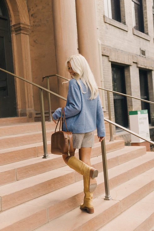Classic Cutie Polo // Dusty Blue *RESTOCKED*