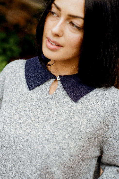 Classic Cutie Polo // Heather Grey *RESTOCKED*