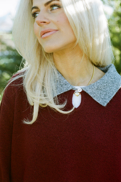 Classic Cutie Polo // Wine