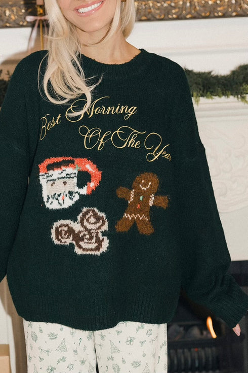 Morning Magic Sweater // Pine