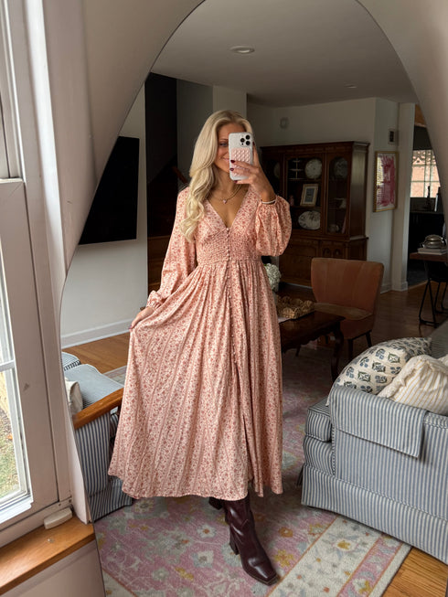 Pocket Full of Sunshine Dress // Mauve *RESTOCKED*