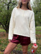 Everyday Pointelle Cutie // Cream