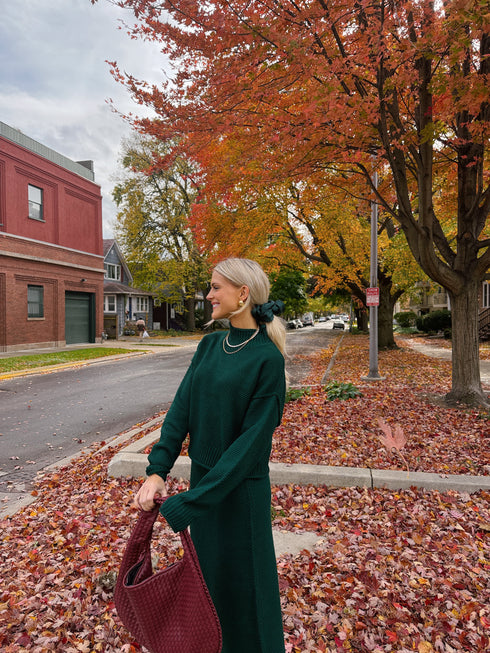 Evergreen Dream Knit Set