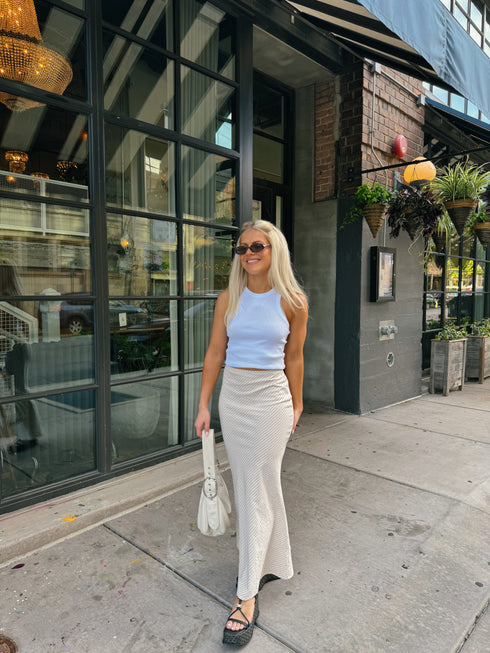 Sunset Chaser Striped Skirt