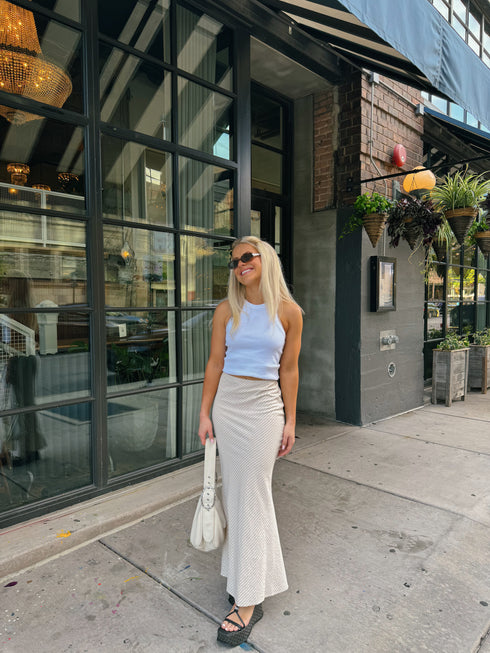 Sunset Chaser Striped Skirt