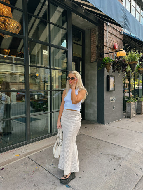 Sunset Chaser Striped Skirt