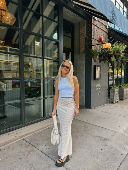 Sunset Chaser Striped Skirt