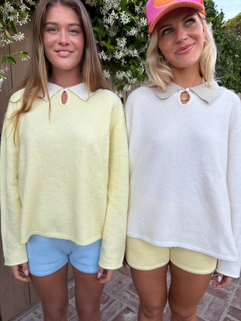 Classic Cutie Polo // Cream