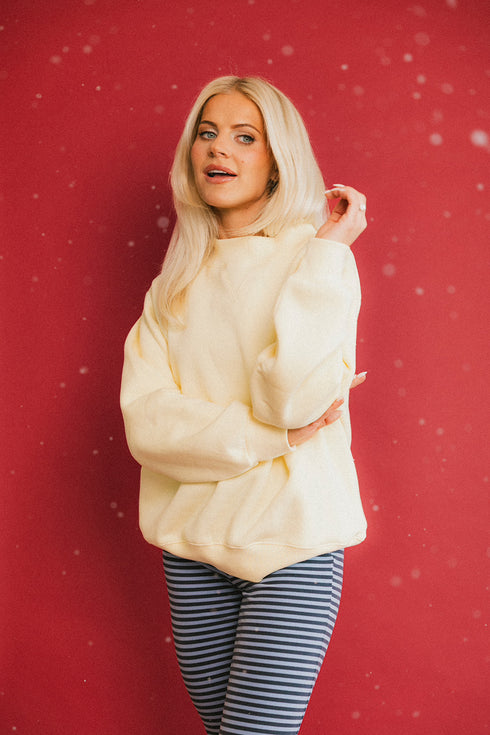 Club Coco Mockneck // Butter *PREORDER 1/27*