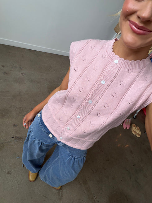 Vivi Vest // Blush
