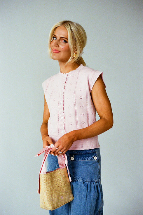 Vivi Vest // Blush