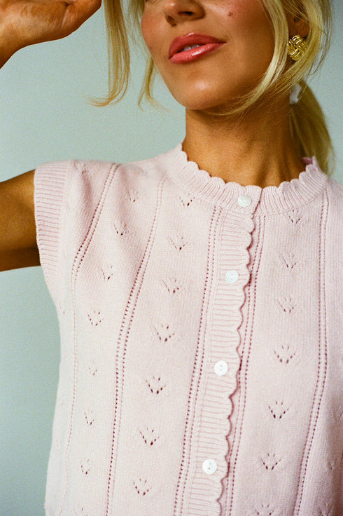 Vivi Vest // Blush