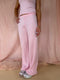 Sunrise Pointelle Pant // Baby Pink